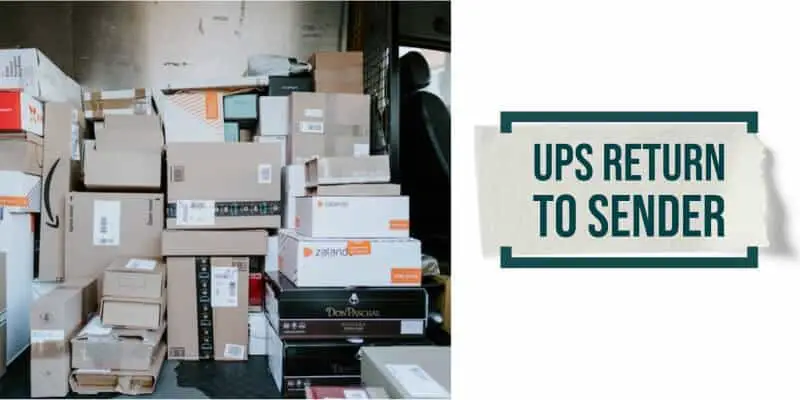 UPS return to sender: What should you do