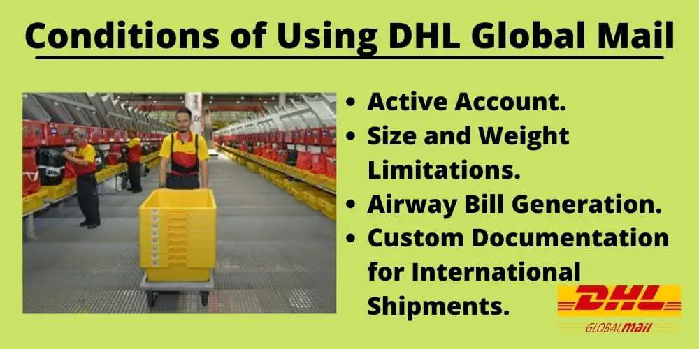DHL Global Mail: Conditions