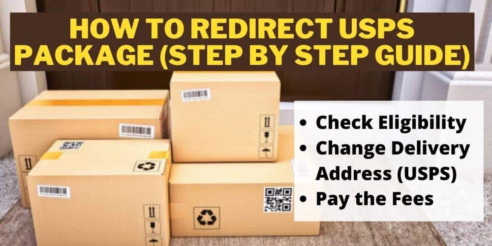 steps for redirecting packages