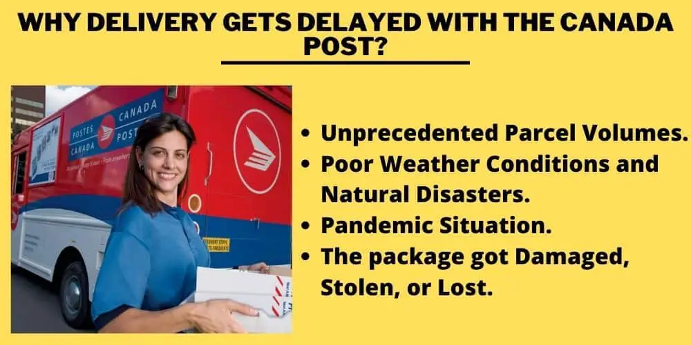 What are the reasons why delivery gets delayed?