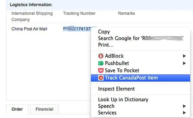 Canada Post Tracker Not Working