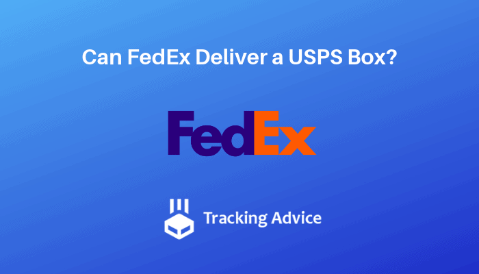 does fedex deliver to po box