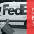 fedex tracking not updating - The solution