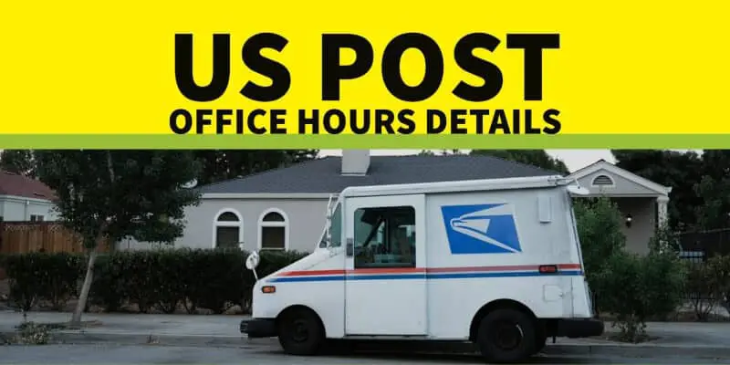 US Post Office Hours
