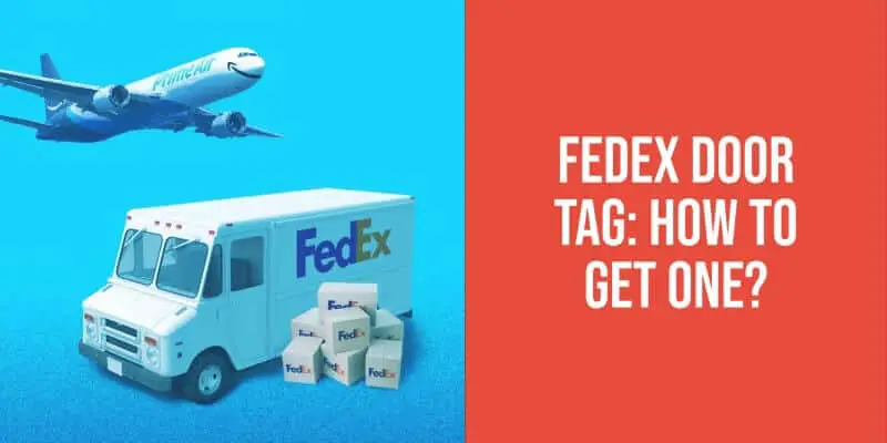 FedEx Door Tag
