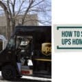 UPS Home Pickup: How to Schedule