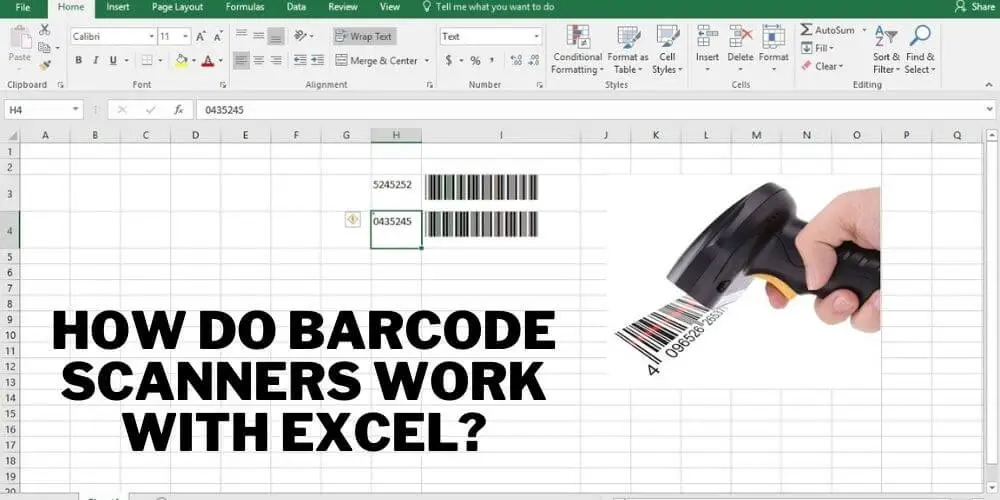 How do Barcode Scanners Work With Excel?