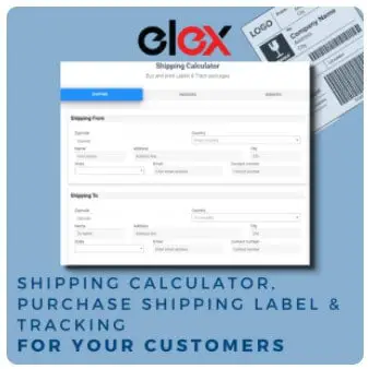ELEX WooCommerce Shipping Calculator Purchase Shipping Label Tracking for Customers