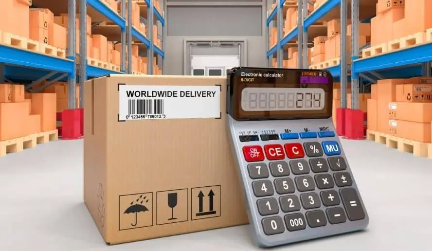 Calculate shipping cost of a package