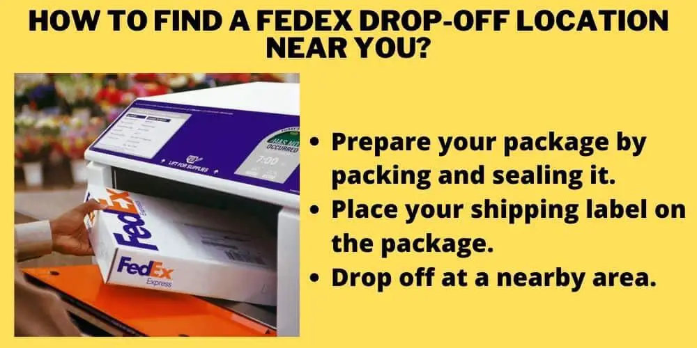 How to Find a FedEx Drop-off Location Near you?