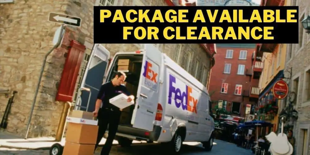 Package Available for Clearance