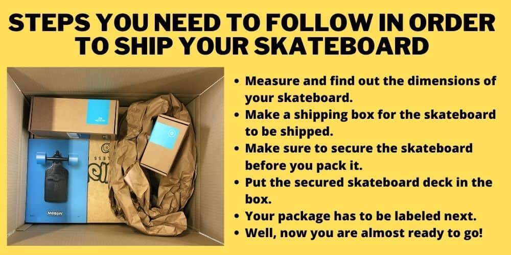 Steps You Need to Follow in Order to Ship Your Skateboard