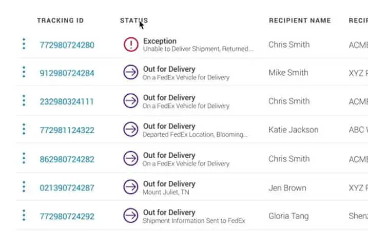 FedEx Tracking Is Not Updating