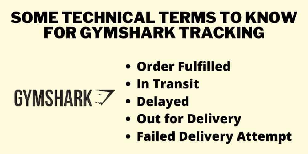 Some Technical Terms to Know for Gymshark Tracking