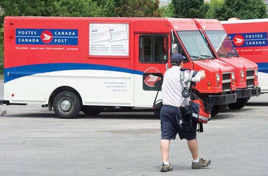 Man carrying parcels