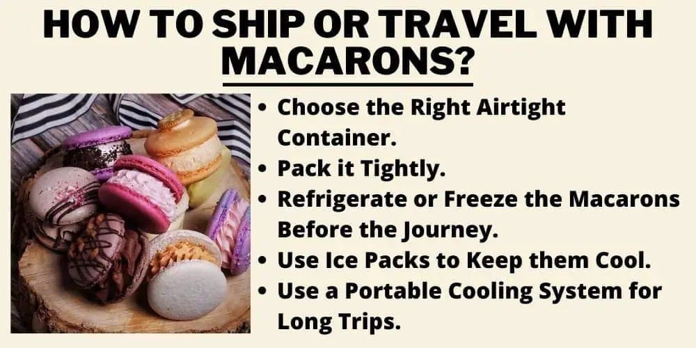 Step to ship with Macarons