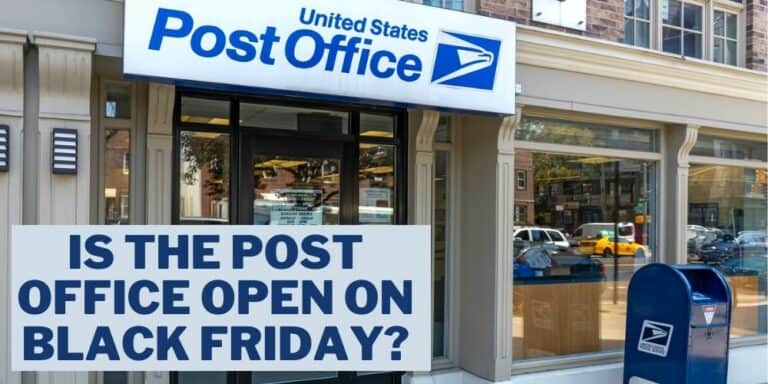 Is the post office open after thanksgiving